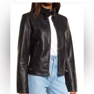 Levi’s Faux Leather Racing Jacket
